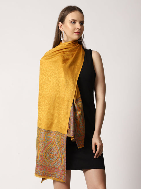 Women's Jamawar Wool Stole
